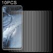 Nokia 7.3 Tempered Glass Film 10 PCS 0.26mm 9H 2.5D Screen Protector - 1