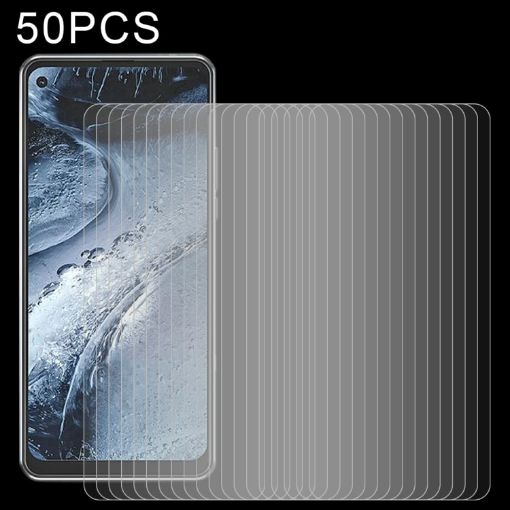 50 PCS 0.26mm 9H Tempered Glass Screen Protector for Nokia 7.3 - 1