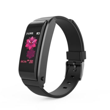 JAKCOM F2 Smart Watch: 1.28" TFT, Sleep & Heart Rate Monitor, NFC, Black - 1