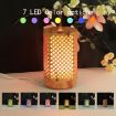 200ml Wooden Essential Oil Humidifier & Alcohol Sprayer, AU Plug - 4