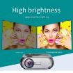 T7 1080P 200 ANSI Portable LED HD Projector, EU Plug, Black - 3