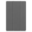 Samsung Galaxy Tab A8 2021 Leather Case, Three-Fold Holder, Grey - 2