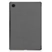 Samsung Galaxy Tab A8 2021 Leather Case, Three-Fold Holder, Grey - 3