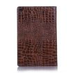 Samsung Galaxy Tab A7 T500 Crocodile Leather Case - Brown - 3