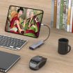 Amalink 95126 USB-C Hub: Dual HDMI, 2 USB Ports, PD 3.0 (Grey) - 6