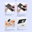 F-389 Car Magnetic Holder Black - 360 Rotation Phone Mount - 4