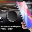 A8 Silver Car Magnetic Phone Holder - Secure Mount for Vehicles - 7