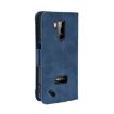 Ulefone Armor X9 Blue Leather Phone Case - Calf Pattern Skin Feel - 3