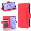 Ulefone Note 6/6P Red Leather Phone Case - Calf Pattern Skin Feel - 1