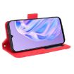 Ulefone Note 6/6P Red Leather Phone Case - Calf Pattern Skin Feel - 5