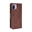 Ulefone Note 6/6P Brown Leather Phone Case - Calf Pattern Skin Feel - 3
