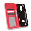 Ulefone Armor X9 Red Leather Case with Magnetic Buckle Retro Texture - 4