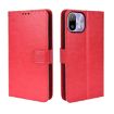 Ulefone Note 6/6P Red Retro Leather Phone Case - Crazy Horse Texture - 1