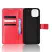 Ulefone Note 6/6P Red Retro Leather Phone Case - Crazy Horse Texture - 4