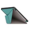 KOBO Libra2 2021 Dark Green Multi-folding Leather Tablet Case - 4