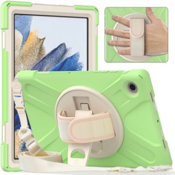 Samsung Galaxy Tab A8 10.5 2021 Case, Silicone + PC, Matcha Green - 1