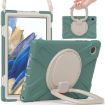 Samsung Galaxy Tab A8 10.5 2021 Case, Silicone + PC, Emerald Green - 2
