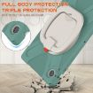Samsung Galaxy Tab A8 10.5 2021 Case, Silicone + PC, Emerald Green - 6