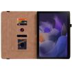 Samsung Galaxy Tab A8 10.5 2021 Brown Leather Case with Holder - 3