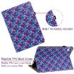 Samsung Galaxy Tab A8 10.5 2021 Blue Leather Case with Holder - 6