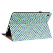 Samsung Galaxy Tab A7 10.4 2020 Rainbow Leather Tablet Case - 5