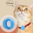 AirTag Pet Collar Case - Anti-scratch Shockproof Silicone, Black, 35.9mm - 7