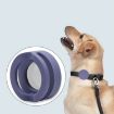 Red Silicone Pet Collar Case for AirTag - Anti-scratch, Shockproof, 35.9mm - 5