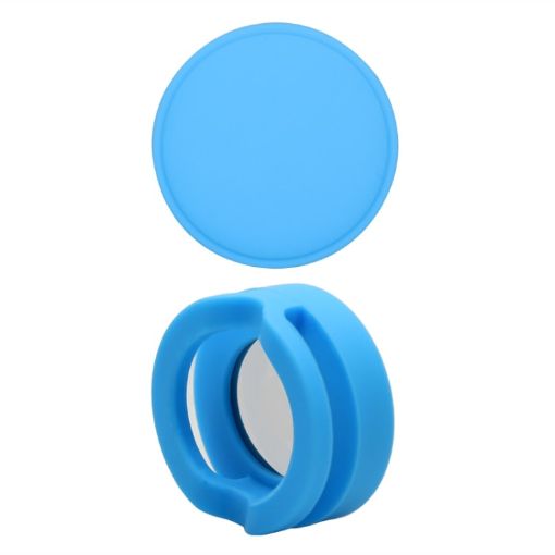 Sky Blue Silicone Pet Collar Case for AirTag - Anti-scratch, Shockproof - 1