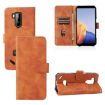Ulefone Armor X9 Brown PU Phone Case - Magnetic Buckle Calf Texture - 1