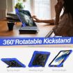 Samsung Galaxy Tab A8 10.5 2021 X200/X205 Black Blue Case Silicone+PC - 3