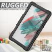 Samsung Galaxy Tab A8 10.5 2021 X200/X205 Black Silicone PC Case - 5