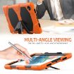 Samsung Galaxy Tab A8 10.5 2021 X200/X205 Orange Silicon PC Case - 6