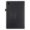 Samsung Galaxy Tab A8 10.5 2021 Black Leather Tablet Case - 3