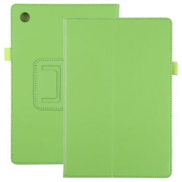 Samsung Galaxy Tab A8 10.5 2021 Green Leather Tablet Case - 1
