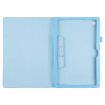 Samsung Galaxy Tab A8 10.5 2021 Sky Blue Leather Tablet Case - 4