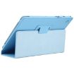 Samsung Galaxy Tab A8 10.5 2021 Sky Blue Leather Tablet Case - 5