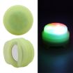 AirTag Pet Collar Tracker Case with Light, Grass Green Silicone Cover - 1