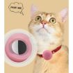 Pink Silicone Protective Case with Light for AirTag - Pet Collar Tracker - 6