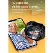 D300 Smart Watch 1.54" IPS Screen, 4G Video Call, Tracking, Black - 5