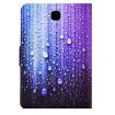 Samsung Galaxy Tab A 8.0 2015 TPU Leather Case - Water Droplets Design - 3