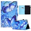 Samsung Galaxy Tab A8 Leather Case with Pen Slot - Butterflies Design - 1