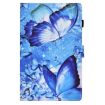 Samsung Galaxy Tab A8 Leather Case with Pen Slot - Butterflies Design - 2
