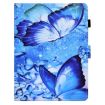 7" Tablet Leather Case with Pen Slot - Butterfly Design - 2