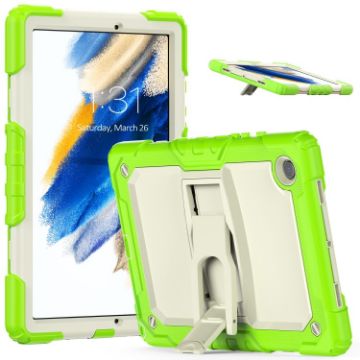 Samsung Galaxy Tab A8 10.5 2021 Shockproof Case Beige Silicone PC - 1