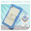 Samsung Galaxy Tab A8 10.5 2021 Shockproof Case, Beige Silicone + PC - 4