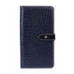 Ulefone Note 12P Crocodile Texture Flip Leather Case - Dark Blue - 2