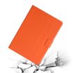 Samsung Galaxy Tab A8 10.5 2021 Orange Leather Tablet Case - 6