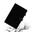 Samsung Galaxy Tab A8 10.5 2021 Glitter Leather Case - Black - 7