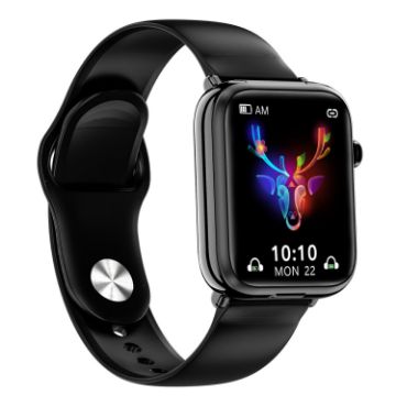 X8 Smart Watch with 1.69" IPS Screen & TWS Earbuds, Bluetooth Call, Black - 1