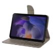 Samsung Galaxy Tab A8 10.5 2021 Butterfly Flower Leather Case Grey - 5